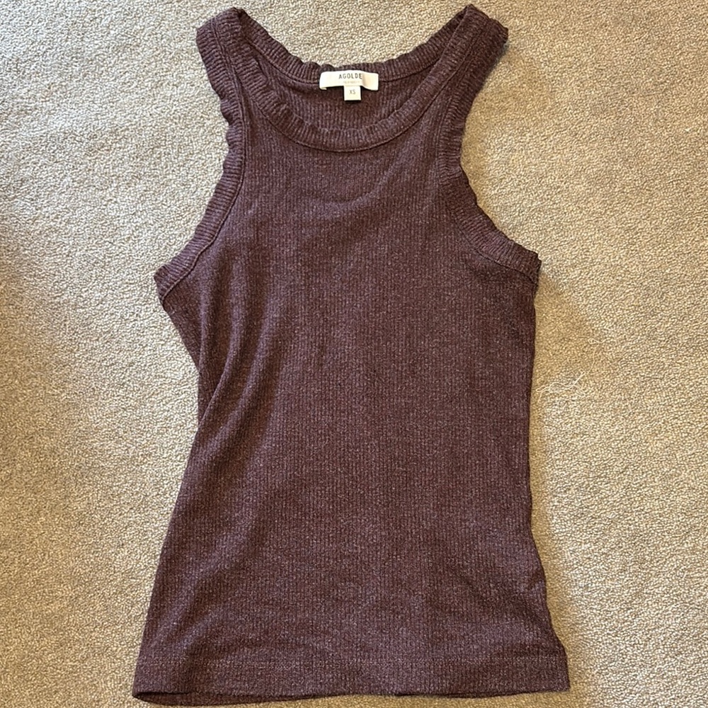 Agolde ribbed tank
